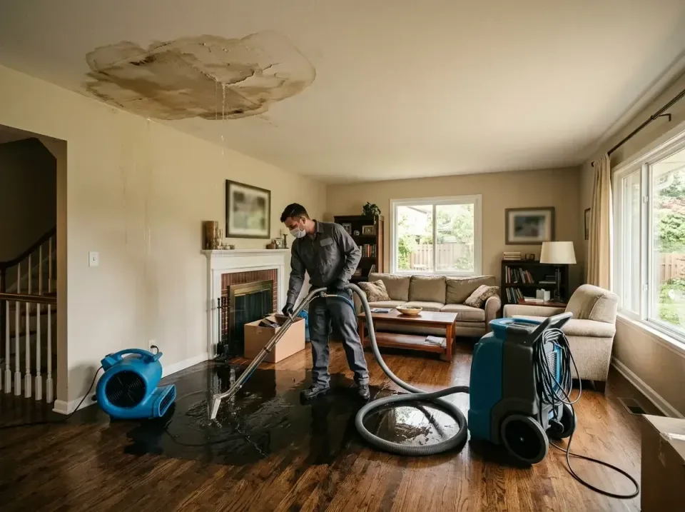 attic-pipe-burst-ceiling-drip-008 — frequently asked questions, Water Damage Restoration & Carpet Care in Gulf Hills, MS